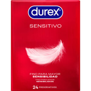DUREX – PRESERVATIVOS SENSITIVE 24 UNIDADES