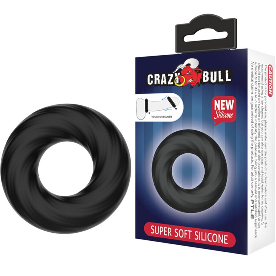 Ilhaerotica - CRAZY BULL - ANEL DE SILICONE ESPIRAL
