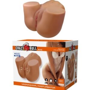 CRAZY BULL – WENDY VIBRADOR DE BUMBUM FEMININO REALISTA E SUCÇÃO COM SOM 11 KG