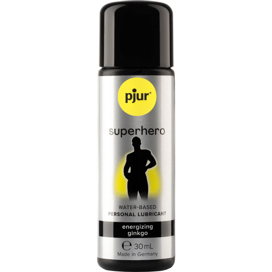 Ilhaerotica - PJUR - LUBRIFICANTE ENERGIZANTE SUPER-HERÓI GINKGO 30 ML