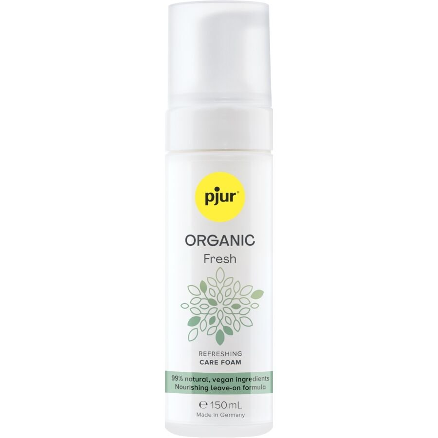 Ilhaerotica - PJUR - ESPUMA REFRESCANTE ORGÂNICA FRESCANTE VEGANO SEM ENXÁGUE 150 ML