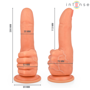 INTENSE – BENDER ESTIMULADOR DE PONTO G MÃO FLEXÍVEL 11,3 CM