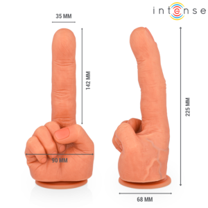 INTENSE – ESTIMULADOR DE PONTO G HUBERT MÃO FLEXÍVEL 14,2 CM