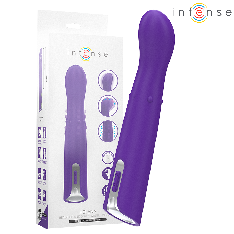 Ilhaerotica - INTENSE - HELENA BEADS VIBRADOR WIGGLE UP & DOWN 13