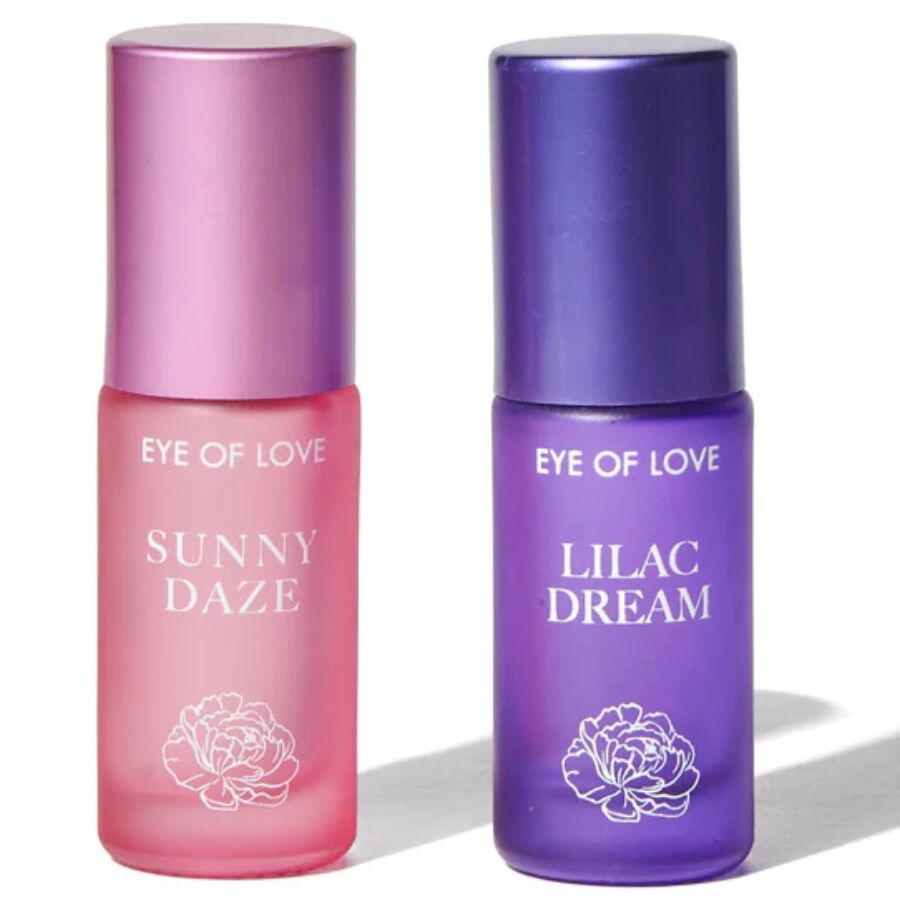 Ilhaerotica - EYE OF LOVE - BLOOM DIA PARA NOITE FEROMÔNIO ROLL-ON PERFUME CONJUNTO 2 X 5 ML