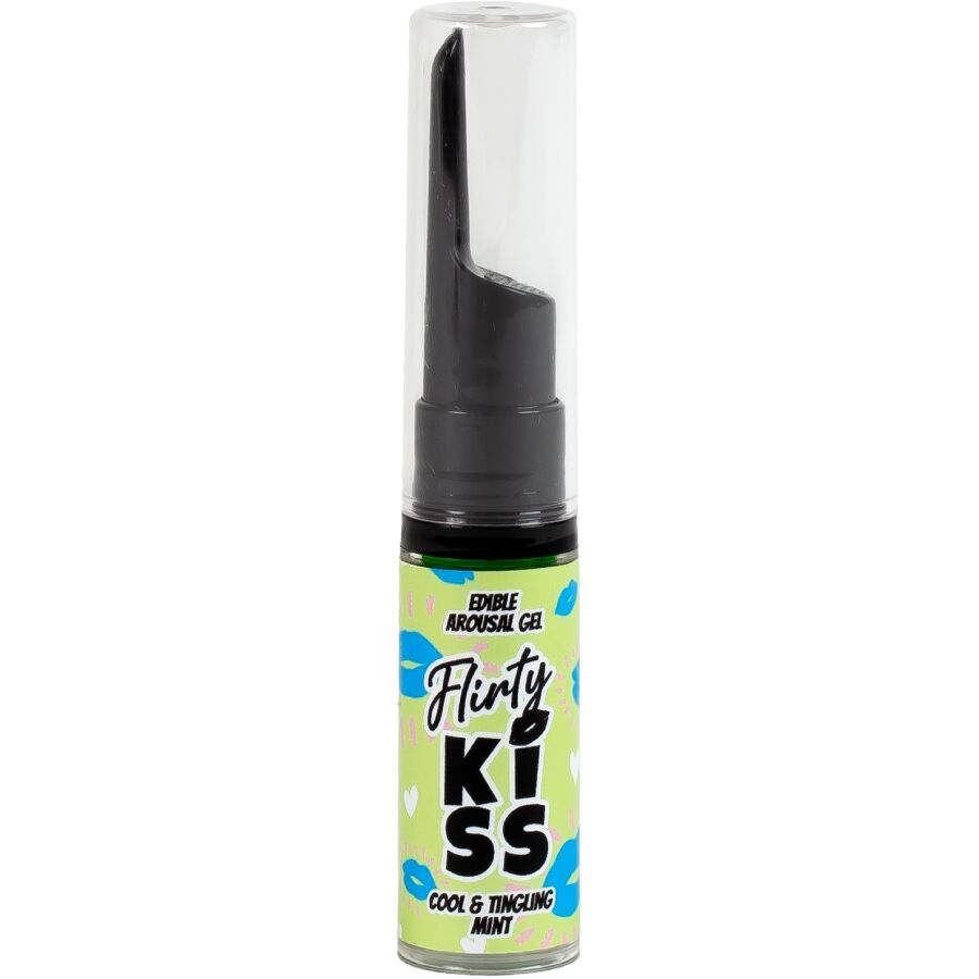 SECRETPLAY - GÉIS PARA BEIJOS FLERTANTES COM EFEITOS DE SEXO ORAL MORANGO E HORTELÃ 2 x 8 GR - Image 3