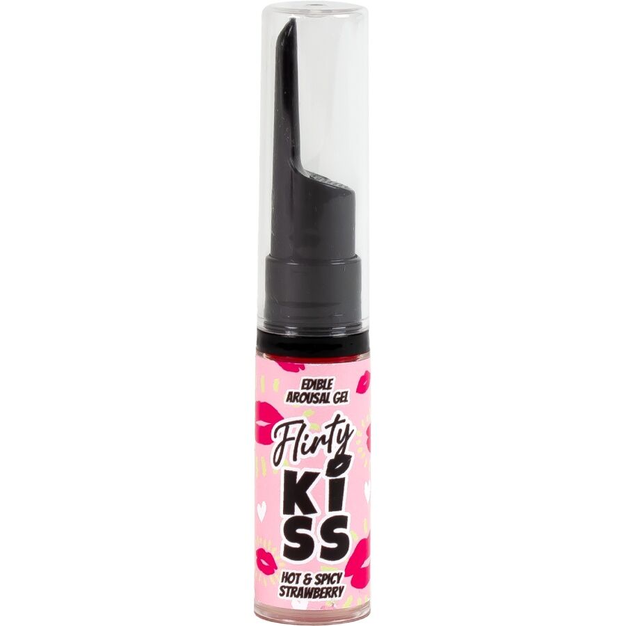SECRETPLAY - GÉIS PARA BEIJOS FLERTANTES COM EFEITOS DE SEXO ORAL MORANGO E HORTELÃ 2 x 8 GR - Image 2