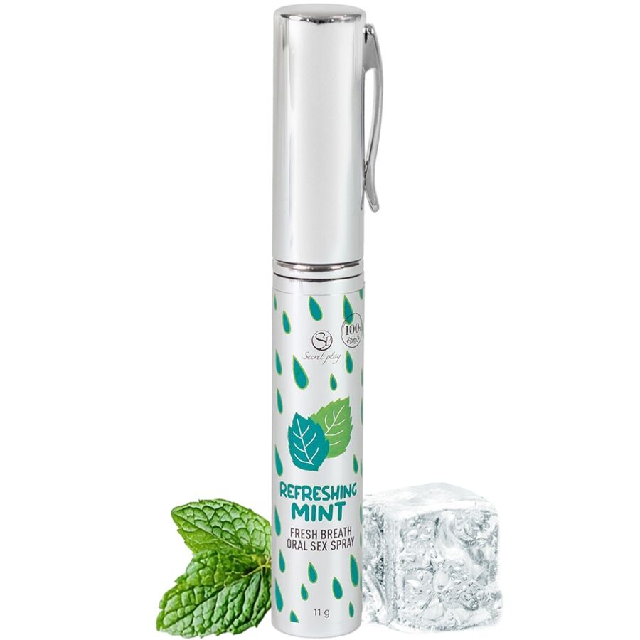 Ilhaerotica - SECRETPLAY - SPRAY REFRESCANTE DE HORTELÃ PARA SEXO ORAL