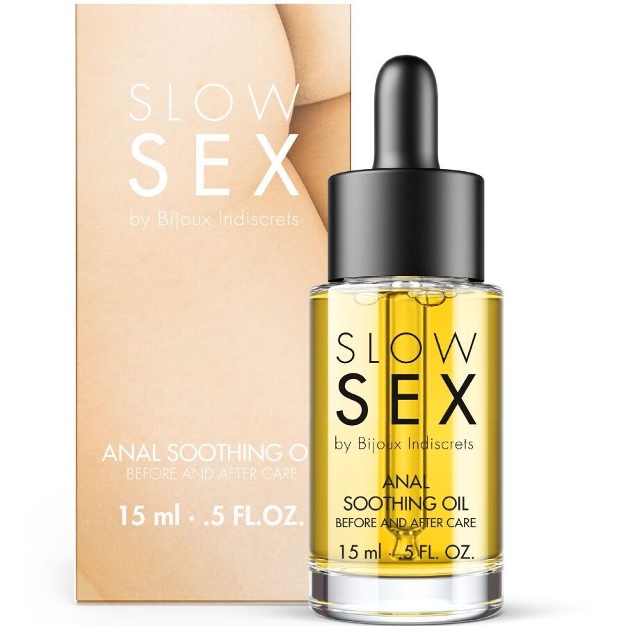 Ilhaerotica - BIJOUX INDISCRETS - ÓLEO ANAL CALMANTE PARA SEXO LENTO 15 ML