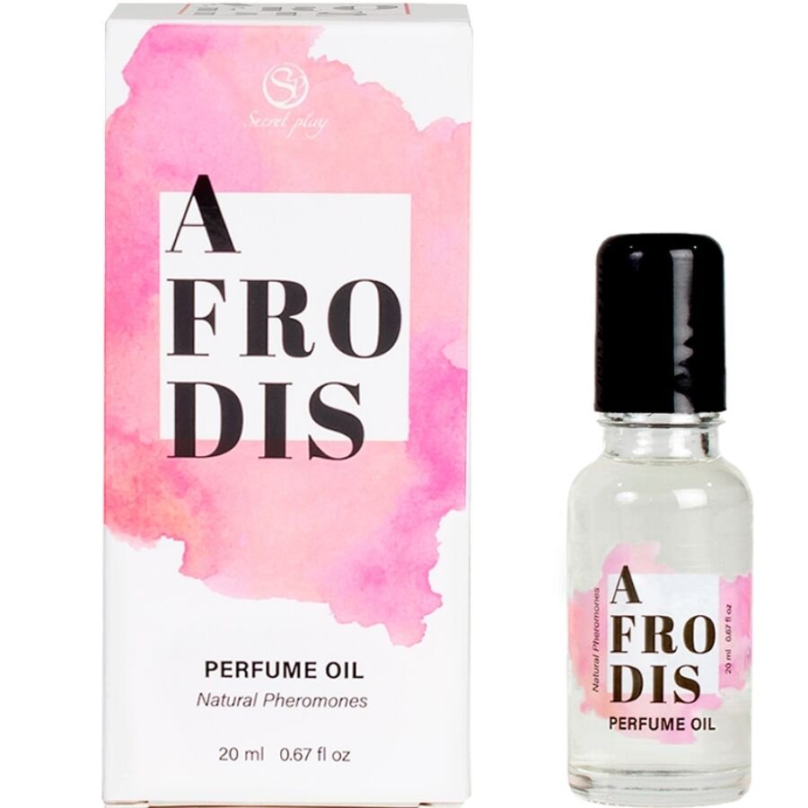 Ilhaerotica - SECRETPLAY - AFRODIS PERFUME EM ÓLEO COM FEROMÔNIOS PARA MULHERES 20 ML
