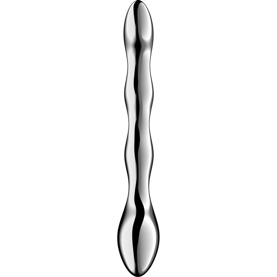 SATISFYER - COSMIC CREST 2 DILDO DE AÇO INOXIDÁVEL COM DUAS EXTREMIDADES - Image 2