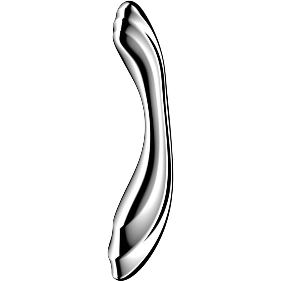 Ilhaerotica - SATISFYER - PURE GRAVITY 2 DILDO DE AÇO INOXIDÁVEL COM DUAS EXTREMIDADES