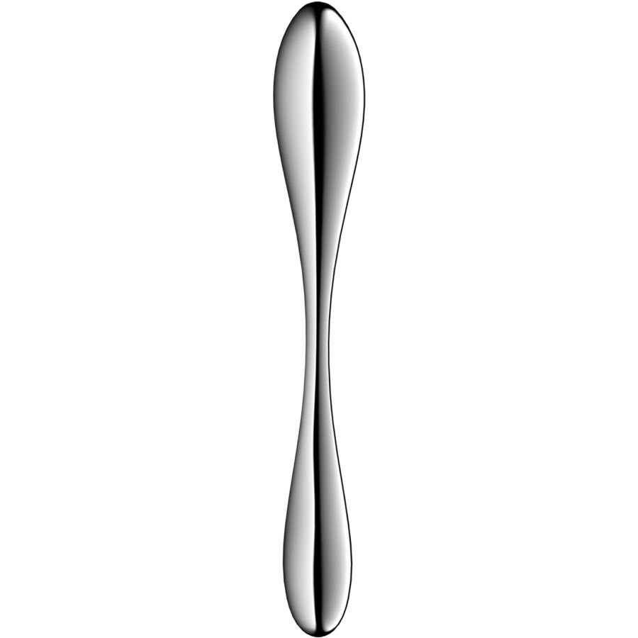 SATISFYER - STAR FORCE 3 DILDO DE AÇO INOXIDÁVEL COM DUAS EXTREMIDADES - Image 2