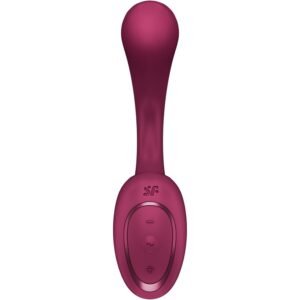 SATISFYER – G FOR GODDESS 2 RABBIT VIBRATOR BOTTLE BORDEAUX