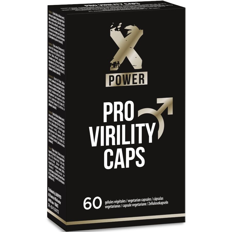 Ilhaerotica - XPOWER - CAPACITORES DE VIRILIDADE PROFISSIONAL - 60 UNIDADES