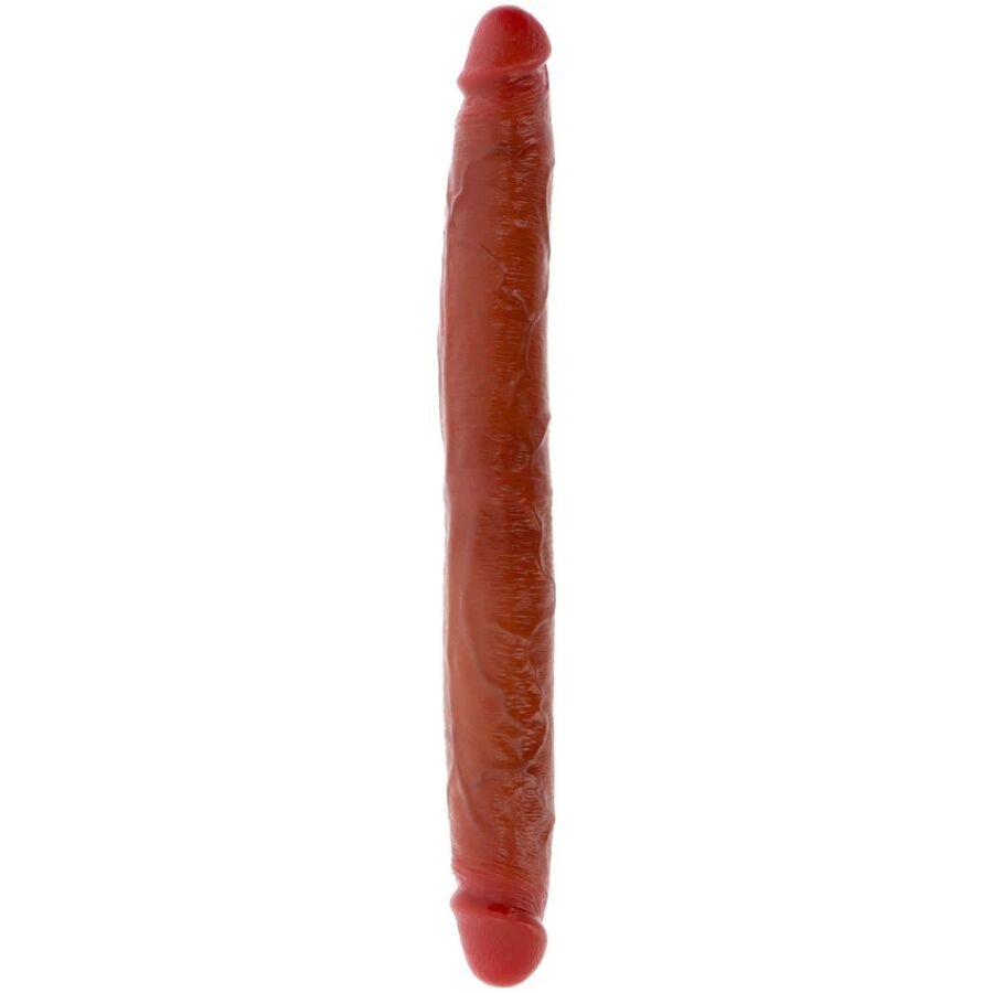 Ilhaerotica - GET REAL - DILDO DE SILICONE DE DUAS PONTAS CARAMELO 35 CM