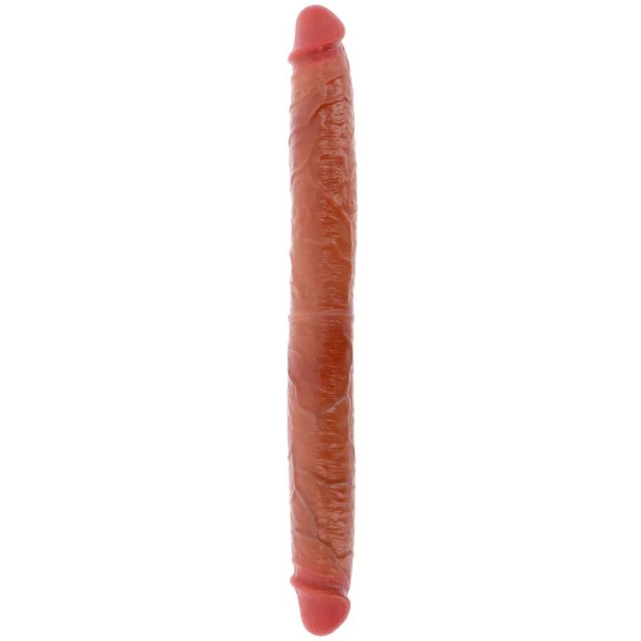 Ilhaerotica - GET REAL - DILDO DE SILICONE DE DUAS PONTAS CARAMELO 46 CM