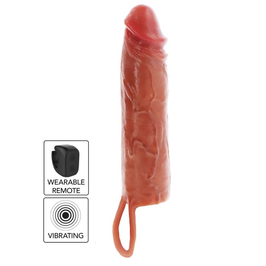 Ilhaerotica - GET REAL - CAPA VIBRATÓRIA DE SILICONE PARA PELE HIDRATADA
