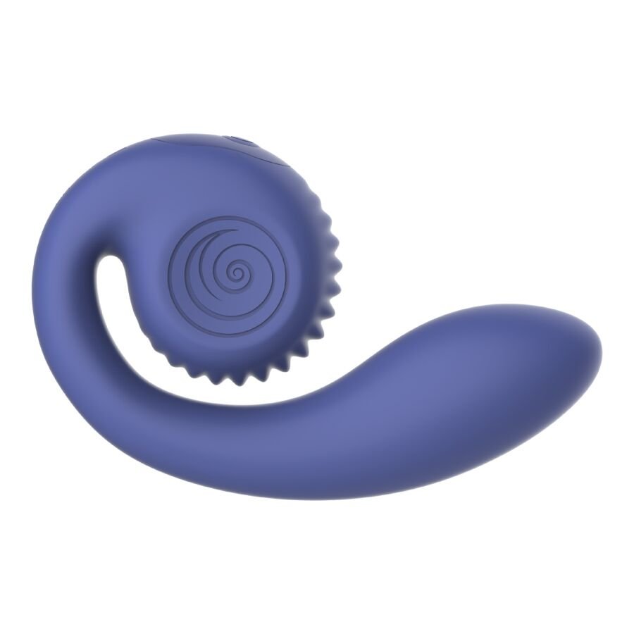 Ilhaerotica - SNAIL VIBE - GIZI LITE VIBRADOR DUPLO ROXO PARA PONTO G E CLITOR