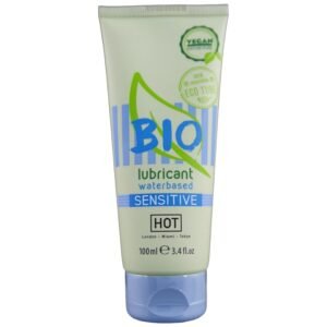 HOT – BIO LUBRIFICANTE À BASE ÁGUA SENSITIV 100 ML