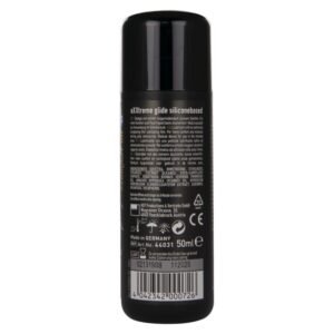 HOT – EXXTREME GLIDE LUBRIFICANTE À BASE DE SILICONE + ÓLEO CONFORTANTE A+ 50 ML