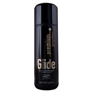 HOT – LUBRIFICANTE PREMIUM SILICONE GLIDE À BASE DE SILICONE 200 ML
