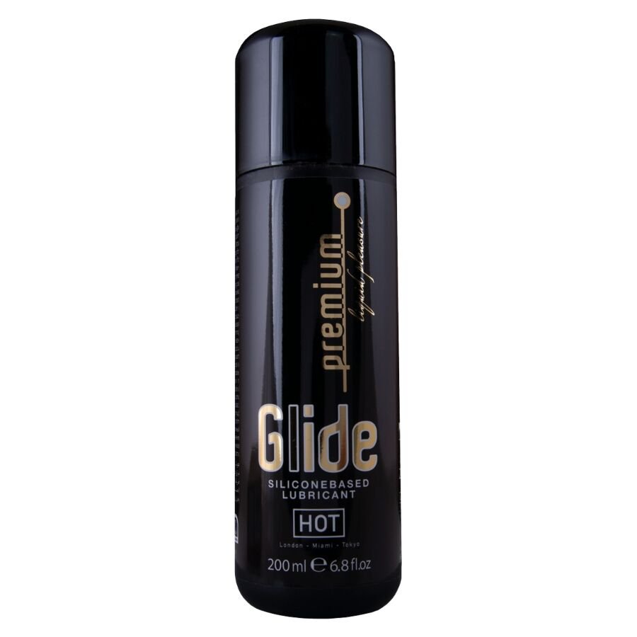 Ilhaerotica - HOT - LUBRIFICANTE PREMIUM SILICONE GLIDE À BASE DE SILICONE 200 ML