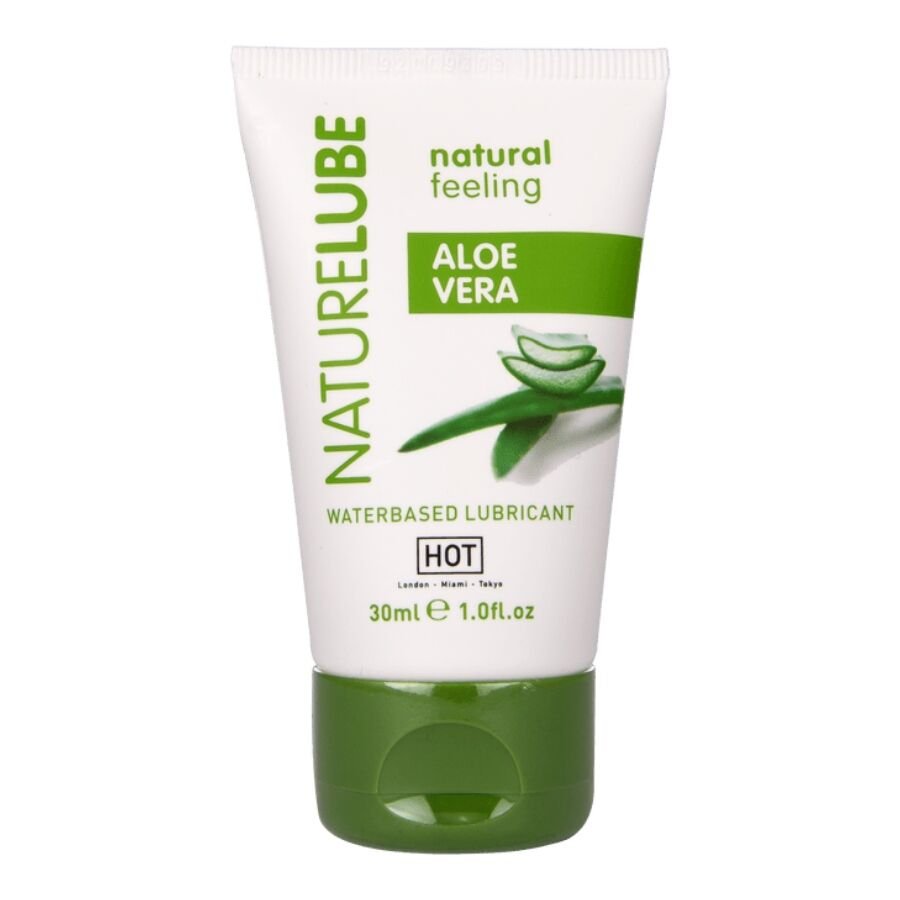 Ilhaerotica - HOT - NATURE LUBE À BASE DE ÁGUA COM ALOE VERA 30 ML