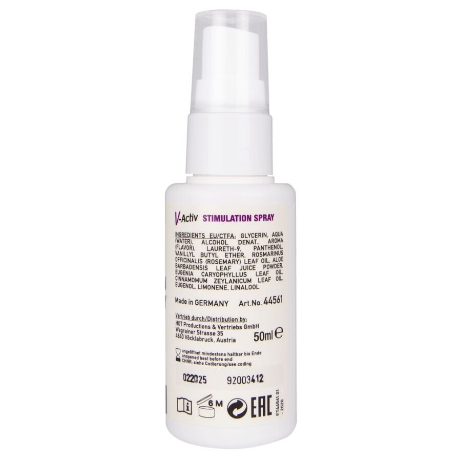HOT - SPRAY ESTIMULANTE V-ACTIV PARA MULHERES 50 ML - Image 2