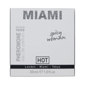 HOT – PERFUME DE FEROMÔNIOS MIAMI SPICY WOMAN 30 ML