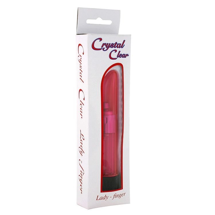 Ilhaerotica - SEVEN CREATIONS - VIBRADOR CRISTAL TRANSPARENTE SENHORA ROSA
