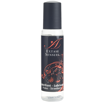 Ilhaerotica - EXTASE SENSUAL - LUBRIFICANTE DE VIAGEM MORANGO 35 ML