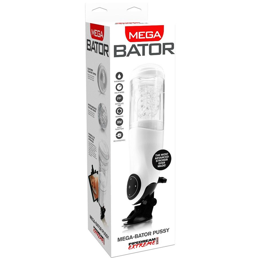 Ilhaerotica - EXTREME TOYZ - PDX MEGA BATOR USB MASTURBADOR MASCULINO VAGINA BRANCO