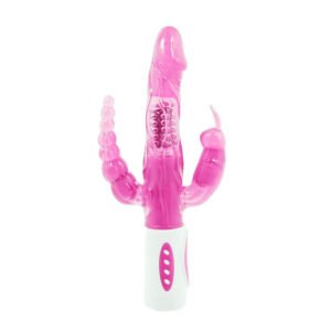 BAILE – PRETTY BUNNY TRIPLO VIBRADOR ROTADOR