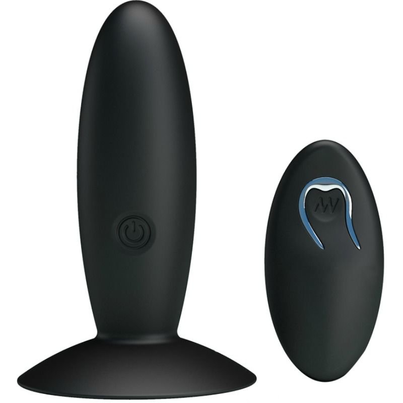 Ilhaerotica - PRETTY LOVE - PLUG ANAL RECARREGVEL COM VIBRAO E CONTROLE