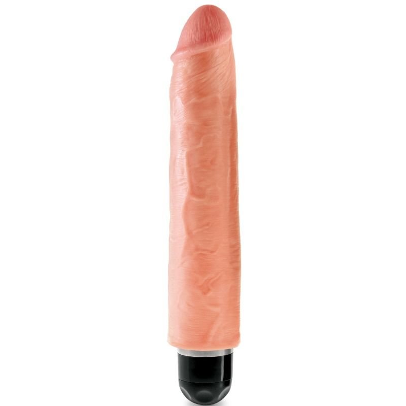 Ilhaerotica - KING COCK - VIBRADOR REALÍSTICO STIFFY 25.4 CM NATURAL