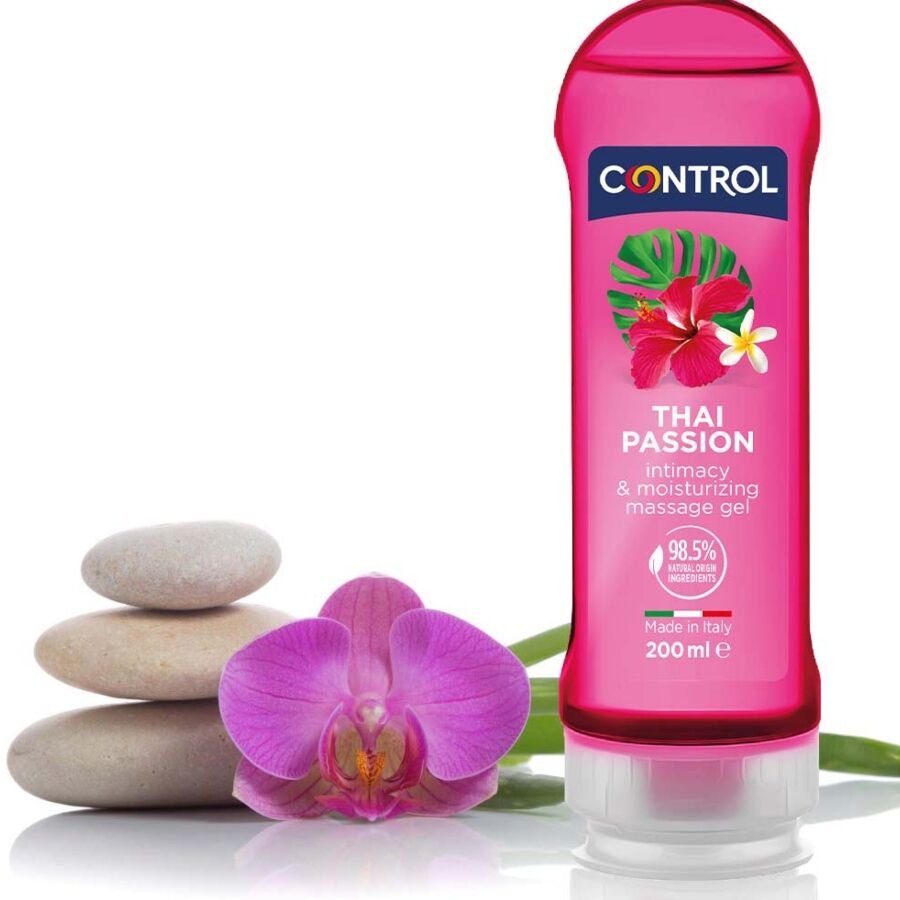 Ilhaerotica - CONTROL - 2 EN 1 MASSAGEM & PRAZER TAILANDÊS PAIXO 200 ML