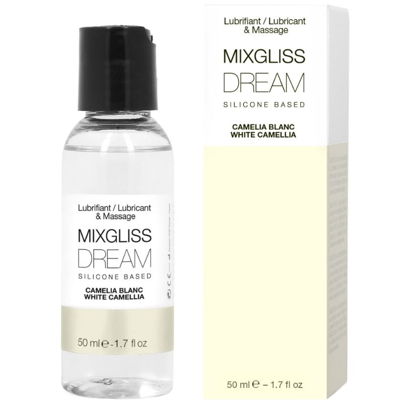 Ilhaerotica - MIXGLISS - LUBRIFICANTE DE SILICONE DREAM WHITE CAMELIA 50 ML