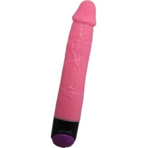 BAILE – VIBRADOR SEXO REALISTA COLORIDO ROSA 23 CM