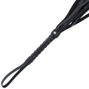 DARKNESS – CHICOTE DE BONDAGE PRETO 45 CM