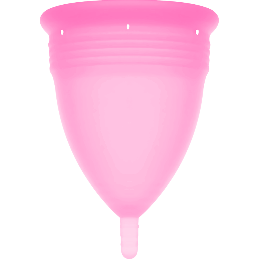STERCUP - COPO MENSTRUAL DE SILICONE FDA ROSA - TAMANHO S - Image 3