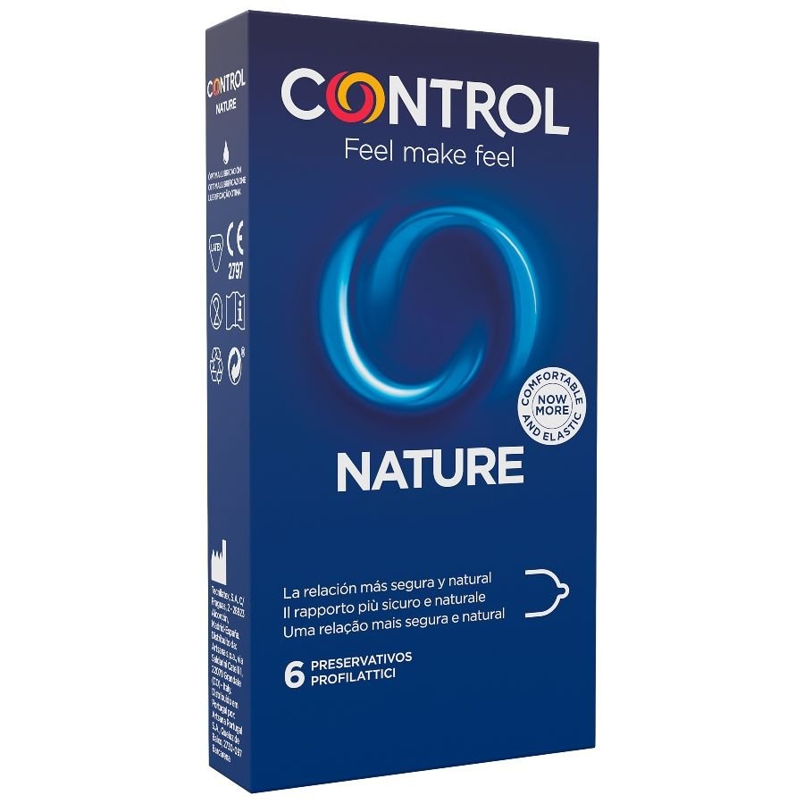 Ilhaerotica - CONTROL - ADAPTA NATURE PRESERVATIVOS 6 UNIDADES
