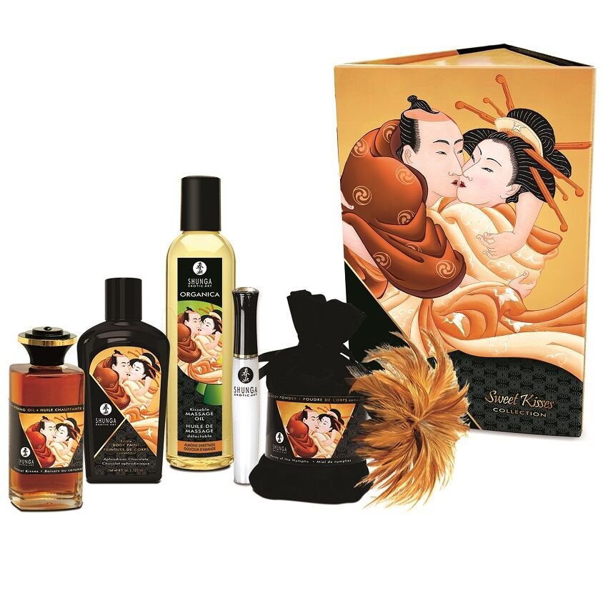 Ilhaerotica - SHUNGA - KIT COLEÇÃO BEIJOS DOCES