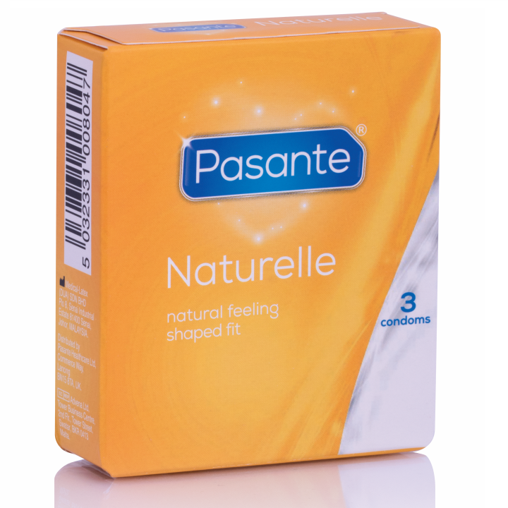 Ilhaerotica - PASANTE - NATURELLE PRESERVATIVO 3 PACK