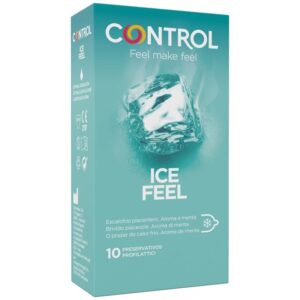 CONTROL – EFEITO ICE FEEL COOL 10 UNIDADES