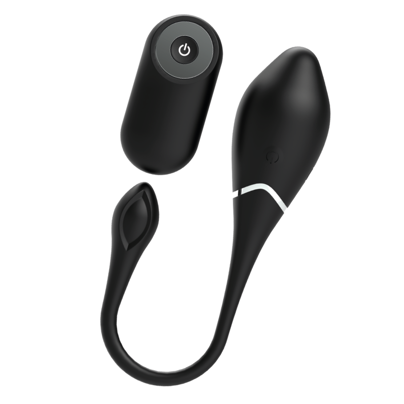 BLACK&SILVER - OVO VIBRATÓRIO RECARREGÁVEL JENELL - Image 3