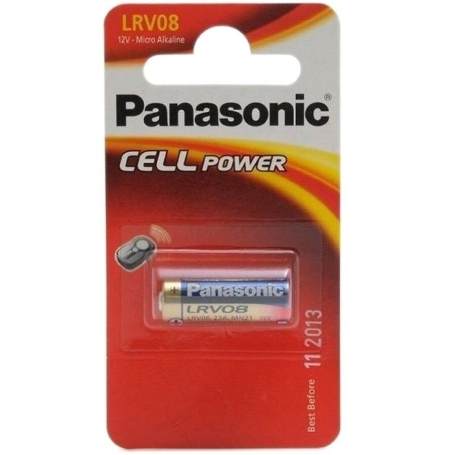 Ilhaerotica - PANASONIC BATTERY LRV08 LR23A 12V 1UNIT