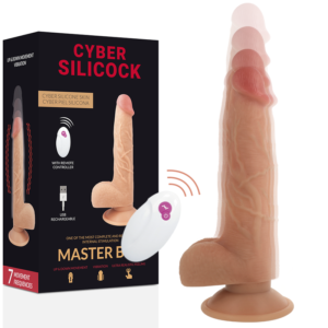 CYBER SILICOCK – CONTROLE REMOTO REALÍSTICO MASTER BEN 23.88 CM -O- 4.3 CM