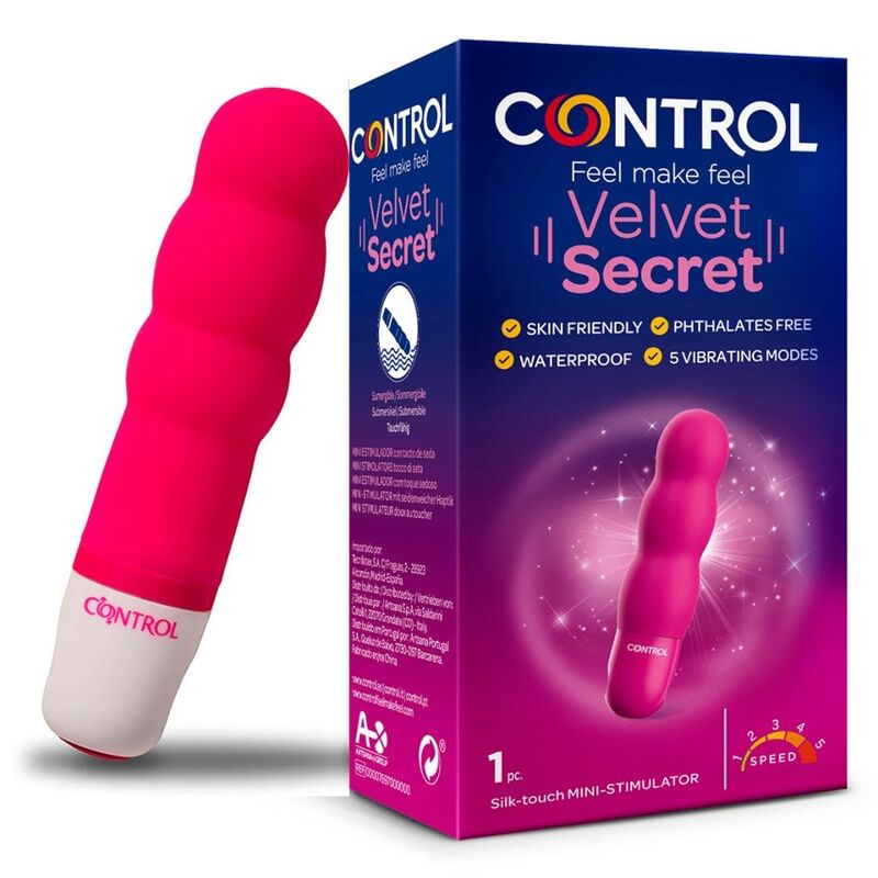 Ilhaerotica - CONTROL - MINI ESTIMULADOR SECRETO DE VELUDO