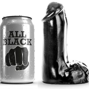 ALL BLACK – DILDO REALÍSTICO 13 CM